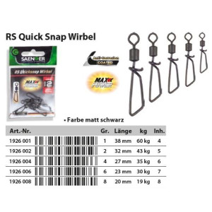 SAENGER RS Quicksnap Wirbel