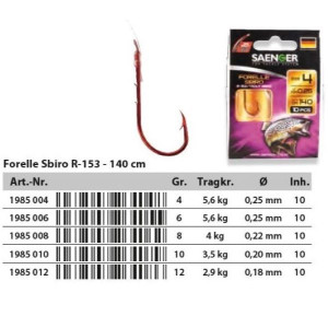 SAENGER Forelle Sbiro R-153 140cm