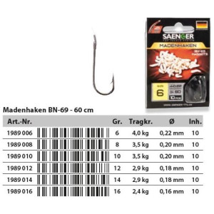 SAENGER Madenhaken BN-69 60cm