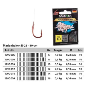 SAENGER Madenhaken R-25 80cm