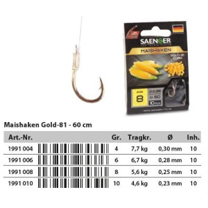 SAENGER Maishaken Gold-81 60cm