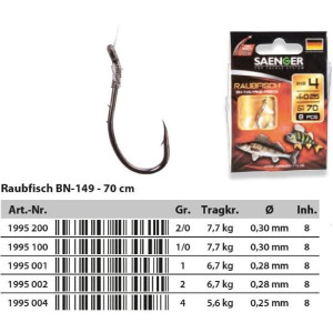SAENGER Raubfisch BN-149 70cm